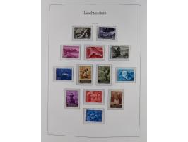 1945/97, postfrische und ganz wenig ungebrauchte Sammlungen, in den Hauptnummern komplett