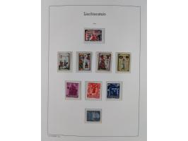 1945/97, postfrische und ganz wenig ungebrauchte Sammlungen, in den Hauptnummern komplett