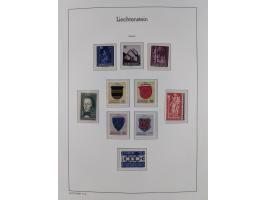 1945/97, postfrische und ganz wenig ungebrauchte Sammlungen, in den Hauptnummern komplett