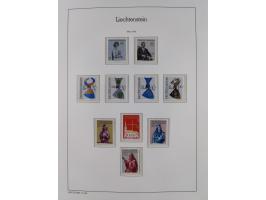 1945/97, postfrische und ganz wenig ungebrauchte Sammlungen, in den Hauptnummern komplett