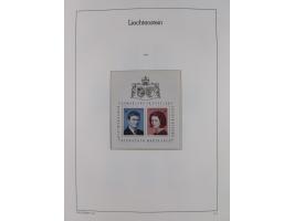 1945/97, postfrische und ganz wenig ungebrauchte Sammlungen, in den Hauptnummern komplett