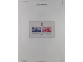 1945/97, postfrische und ganz wenig ungebrauchte Sammlungen, in den Hauptnummern komplett