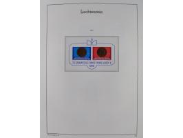 1945/97, postfrische und ganz wenig ungebrauchte Sammlungen, in den Hauptnummern komplett