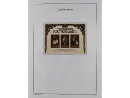 1945/97, postfrische und ganz wenig ungebrauchte Sammlungen, in den Hauptnummern komplett