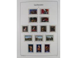 1945/97, postfrische und ganz wenig ungebrauchte Sammlungen, in den Hauptnummern komplett