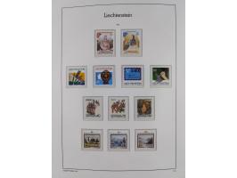 1945/97, postfrische und ganz wenig ungebrauchte Sammlungen, in den Hauptnummern komplett