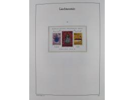 1945/97, postfrische und ganz wenig ungebrauchte Sammlungen, in den Hauptnummern komplett