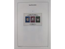 1945/97, postfrische und ganz wenig ungebrauchte Sammlungen, in den Hauptnummern komplett