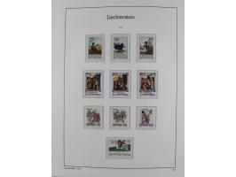 1945/97, postfrische und ganz wenig ungebrauchte Sammlungen, in den Hauptnummern komplett