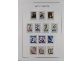 1945/97, postfrische und ganz wenig ungebrauchte Sammlungen, in den Hauptnummern komplett