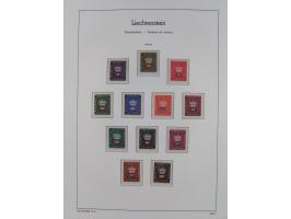 1945/97, postfrische und ganz wenig ungebrauchte Sammlungen, in den Hauptnummern komplett