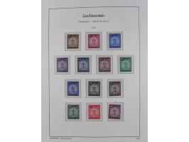 1945/97, postfrische und ganz wenig ungebrauchte Sammlungen, in den Hauptnummern komplett