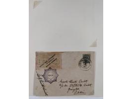 1935/38, Sammlung mit 35 Briefen und Karten/Ganzsachen, dabei u.a. Hopferwieser Nr. SS-10, SS-14, SS-18, SS-18, SS-21, SS-24,