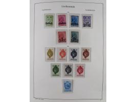 1912/85, postfrische und ungebrauchte Sammlung, in den Hauptnummern fast komplett mit Block 1, zusätzlich einige moderne FDC