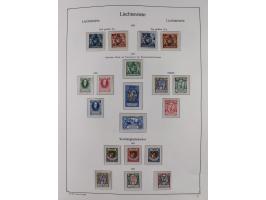 1912/85, postfrische und ungebrauchte Sammlung, in den Hauptnummern fast komplett mit Block 1, zusätzlich einige moderne FDC