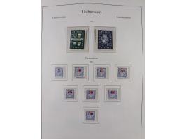 1912/85, postfrische und ungebrauchte Sammlung, in den Hauptnummern fast komplett mit Block 1, zusätzlich einige moderne FDC