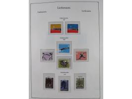 1912/85, postfrische und ungebrauchte Sammlung, in den Hauptnummern fast komplett mit Block 1, zusätzlich einige moderne FDC