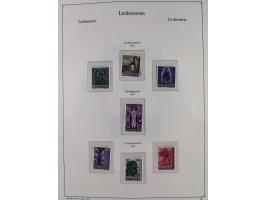 1912/85, postfrische und ungebrauchte Sammlung, in den Hauptnummern fast komplett mit Block 1, zusätzlich einige moderne FDC