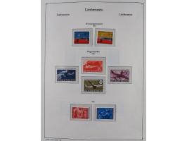 1912/85, postfrische und ungebrauchte Sammlung, in den Hauptnummern fast komplett mit Block 1, zusätzlich einige moderne FDC