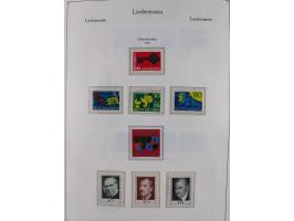 1912/85, postfrische und ungebrauchte Sammlung, in den Hauptnummern fast komplett mit Block 1, zusätzlich einige moderne FDC