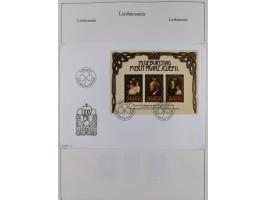 1912/85, postfrische und ungebrauchte Sammlung, in den Hauptnummern fast komplett mit Block 1, zusätzlich einige moderne FDC