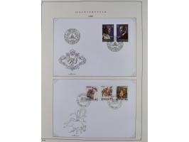 1912/85, postfrische und ungebrauchte Sammlung, in den Hauptnummern fast komplett mit Block 1, zusätzlich einige moderne FDC