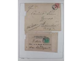 1870/1957, over 110 used postal stationery items, few covers, incl. interesting and better pieces, some Levant, Monaco, Turke
