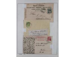 1870/1957, over 110 used postal stationery items, few covers, incl. interesting and better pieces, some Levant, Monaco, Turke