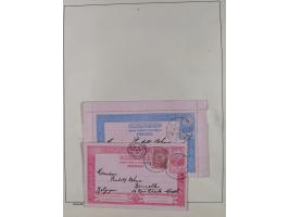1870/1957, over 110 used postal stationery items, few covers, incl. interesting and better pieces, some Levant, Monaco, Turke