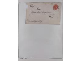1870/1957, over 110 used postal stationery items, few covers, incl. interesting and better pieces, some Levant, Monaco, Turke