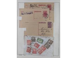1870/1957, over 110 used postal stationery items, few covers, incl. interesting and better pieces, some Levant, Monaco, Turke