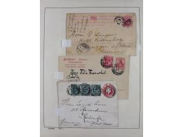 1870/1957, over 110 used postal stationery items, few covers, incl. interesting and better pieces, some Levant, Monaco, Turke