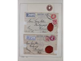 1870/1957, over 110 used postal stationery items, few covers, incl. interesting and better pieces, some Levant, Monaco, Turke