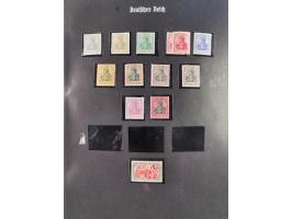 1872/1932, postfrische, ungebrauchte und gestempelte Partie auf halten Albumseiten, dabei einige besserer Werte