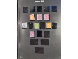 1872/1932, postfrische, ungebrauchte und gestempelte Partie auf halten Albumseiten, dabei einige besserer Werte