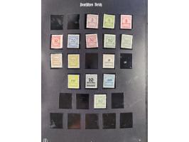 1872/1932, postfrische, ungebrauchte und gestempelte Partie auf halten Albumseiten, dabei einige besserer Werte