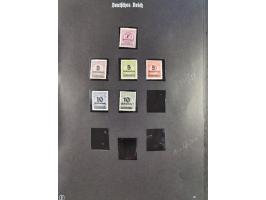 1872/1932, postfrische, ungebrauchte und gestempelte Partie auf halten Albumseiten, dabei einige besserer Werte