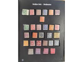 1872/1932, postfrische, ungebrauchte und gestempelte Partie auf halten Albumseiten, dabei einige besserer Werte