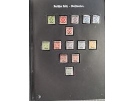 1872/1932, postfrische, ungebrauchte und gestempelte Partie auf halten Albumseiten, dabei einige besserer Werte