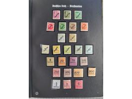 1872/1932, postfrische, ungebrauchte und gestempelte Partie auf halten Albumseiten, dabei einige besserer Werte