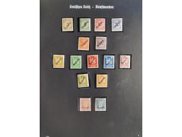 1872/1932, postfrische, ungebrauchte und gestempelte Partie auf halten Albumseiten, dabei einige besserer Werte