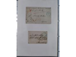 1814/1914 (ca.), über 120 Briefe, Ganzsachen und einige Postscheine, meist Altdeutschland ab Vorphilatelie, aber auch etwas D