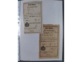 1814/1914 (ca.), über 120 Briefe, Ganzsachen und einige Postscheine, meist Altdeutschland ab Vorphilatelie, aber auch etwas D