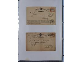 1814/1914 (ca.), über 120 Briefe, Ganzsachen und einige Postscheine, meist Altdeutschland ab Vorphilatelie, aber auch etwas D