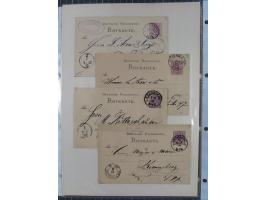 1814/1914 (ca.), über 120 Briefe, Ganzsachen und einige Postscheine, meist Altdeutschland ab Vorphilatelie, aber auch etwas D