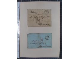 1814/1914 (ca.), über 120 Briefe, Ganzsachen und einige Postscheine, meist Altdeutschland ab Vorphilatelie, aber auch etwas D