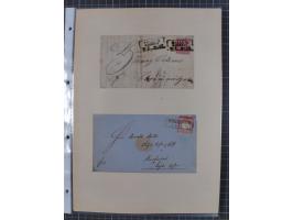 1814/1914 (ca.), über 120 Briefe, Ganzsachen und einige Postscheine, meist Altdeutschland ab Vorphilatelie, aber auch etwas D