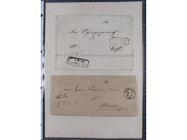 1814/1914 (ca.), über 120 Briefe, Ganzsachen und einige Postscheine, meist Altdeutschland ab Vorphilatelie, aber auch etwas D