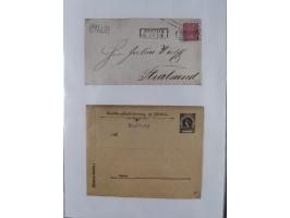 1814/1914 (ca.), über 120 Briefe, Ganzsachen und einige Postscheine, meist Altdeutschland ab Vorphilatelie, aber auch etwas D