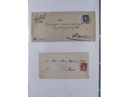 1814/1914 (ca.), über 120 Briefe, Ganzsachen und einige Postscheine, meist Altdeutschland ab Vorphilatelie, aber auch etwas D